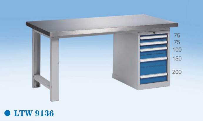 不锈钢工作桌LTW9136