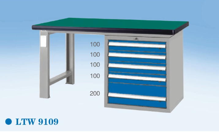 单柜工作桌LTW9109
