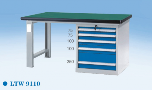 单柜工作桌LTW9110